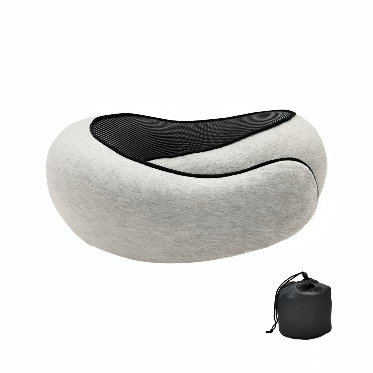 Luxury Travel Neck Pillow + FREE Waterproof Storage Bag!