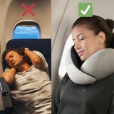 Luxury Travel Neck Pillow + FREE Waterproof Storage Bag!