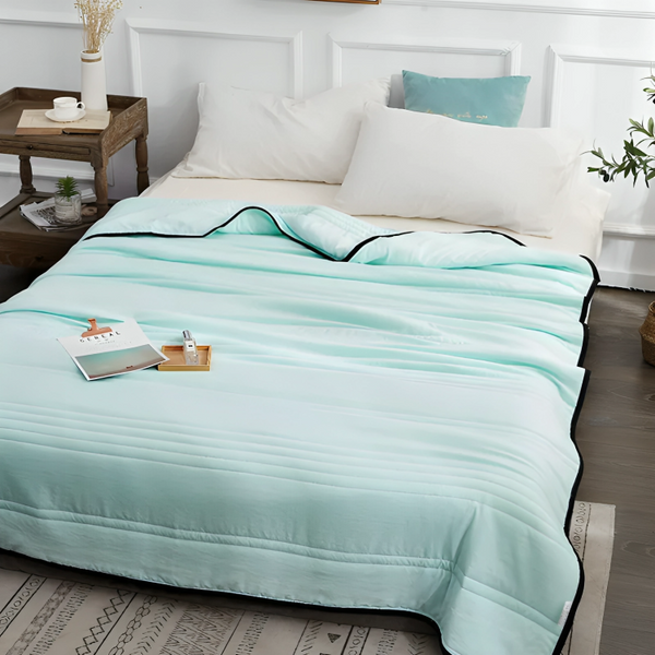 Ice Cooling Calming Thin Quilt Blanket