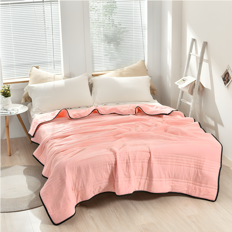 Ice Cooling Calming Thin Quilt Blanket